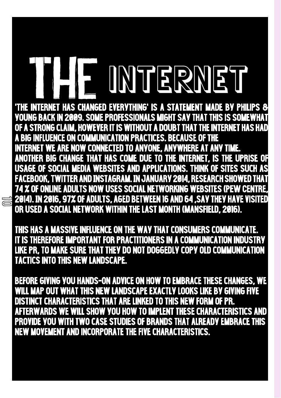 The internet